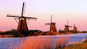 Molens aan de Kinderdijk (Kinderdijk Windmills)