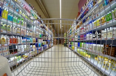 Supermercato plastica